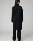 BENICIA DOUBLE COLLAR WOOL COAT