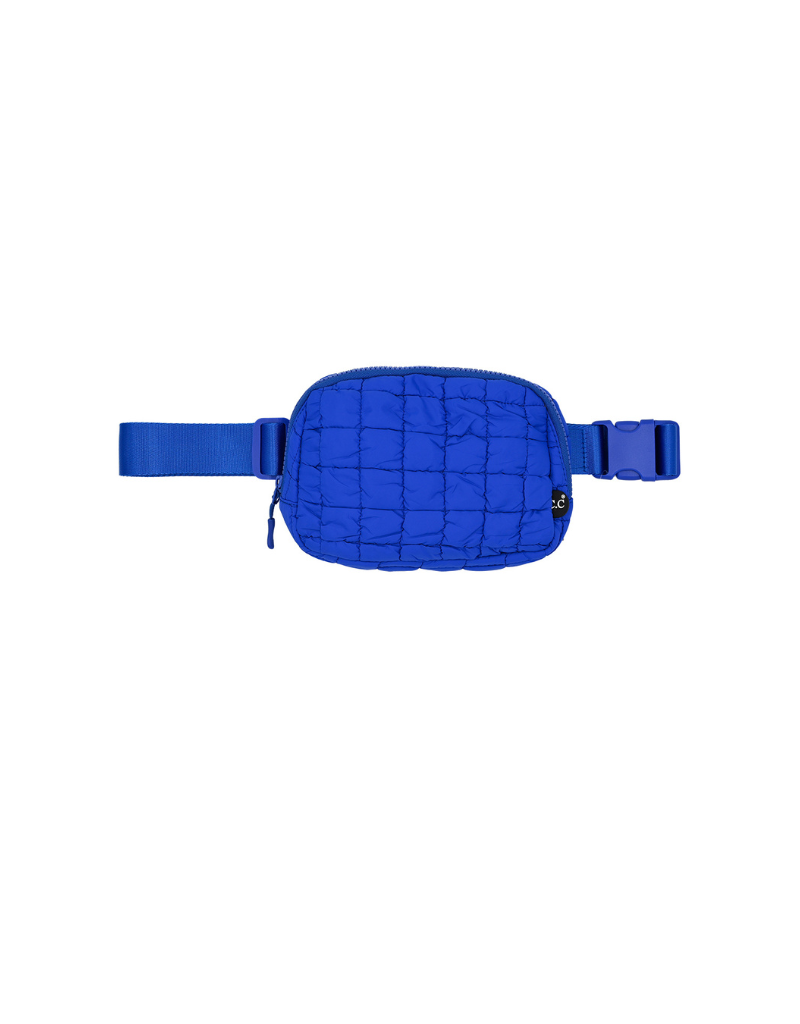 QUILTED PUFF BELT BAG