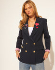 BLAINE EMBELLISHED BLAZER