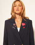 BLAINE EMBELLISHED BLAZER