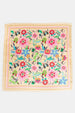 SQUARE FLORAL SCARF