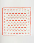 CHERRY SQUARE SCARF