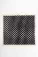 POLKA DOT SQUARE SCARF