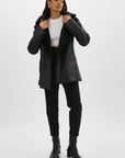 CAMILLE FAUX SHEARLING REVERSIBLE COAT