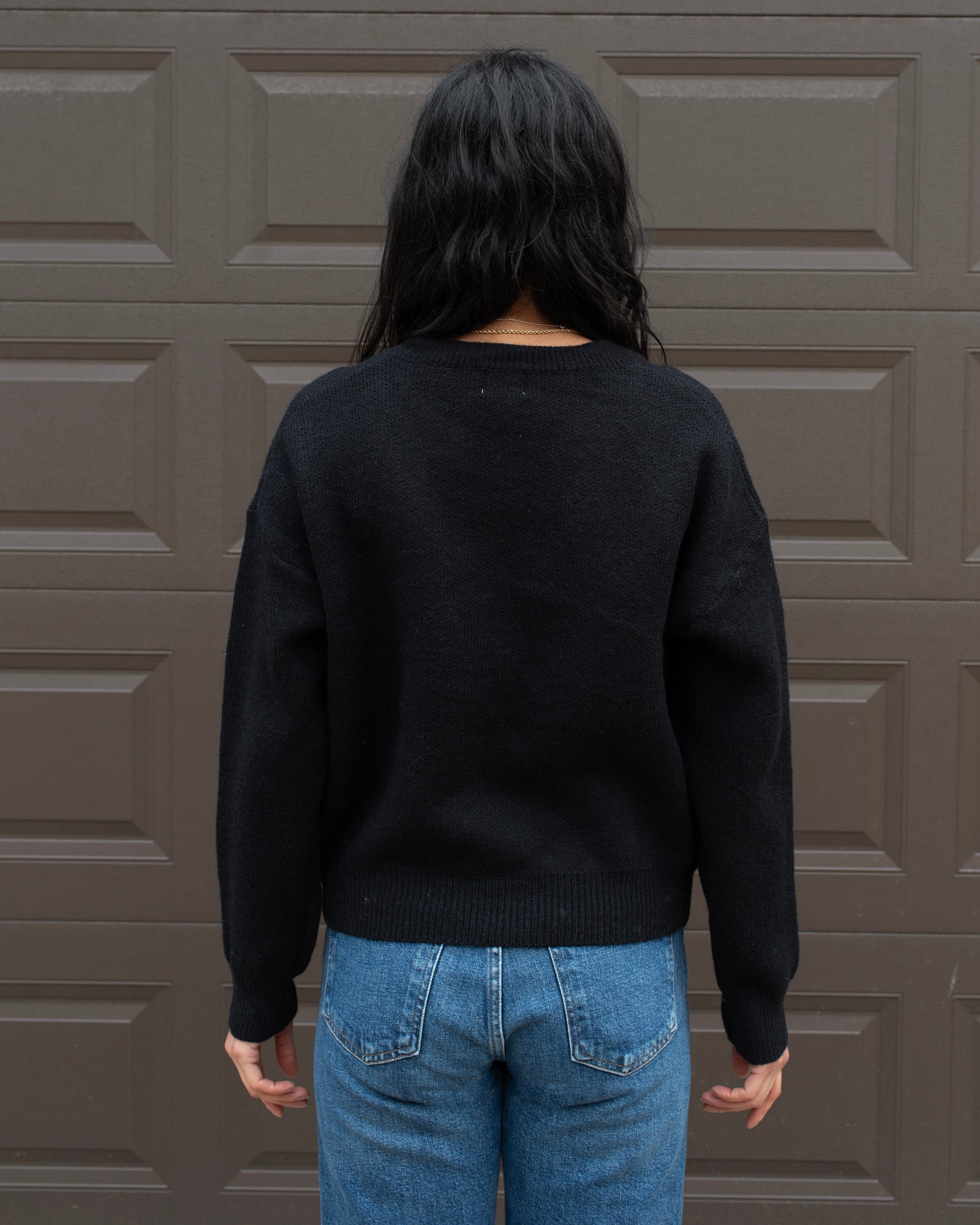 FLORAL OUTLINES SWEATER