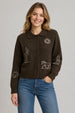 DESERT SKETCH EMBROIDERED CARDIGAN