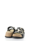 CESSI DOUBLE STRAP CORK PLATFORM SLIDE