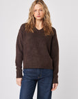CHARLIE OVERSIZE V-NECK SWEATER