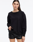 ANGELA ALL OVER STUDS SWEATSHIRT