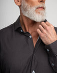 WEAVE PRINT TWILL SHIRT