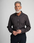 WEAVE PRINT TWILL SHIRT