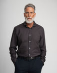 WEAVE PRINT TWILL SHIRT