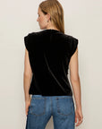 *COMING SOON* PLEATED VELVET TANK