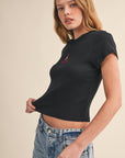 HOT & SPICY EMBROIDERED TEE