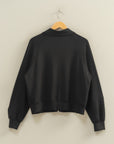 COLLARED ZIP UP