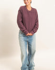 SEAM DETAIL OVERSIZE SWEATER