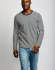 LONG SLEEVE STRIPED TEE