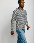 LONG SLEEVE STRIPED TEE