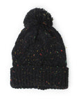 FLECKED CABLE KNIT TOQUE
