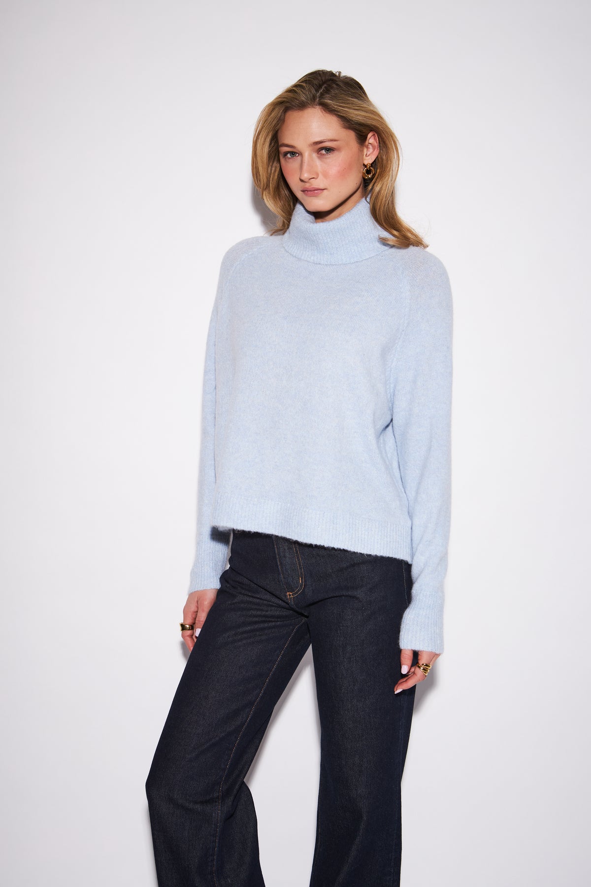 EMMETT SLOUCH NECK SWEATER