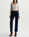 BRINLEY MID-RISE STRAIGHT IN MODERN INDIGO