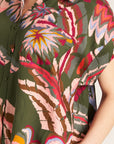 TROPICAL FLORA SHORT SLEEVE SHIRT