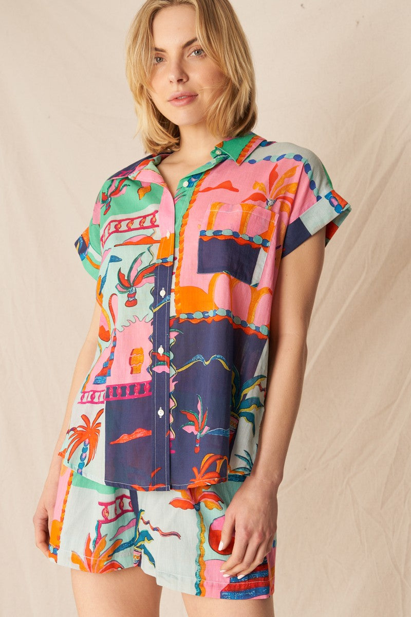 TROPICAL DAZE SHORT SLEEVE SHIRT