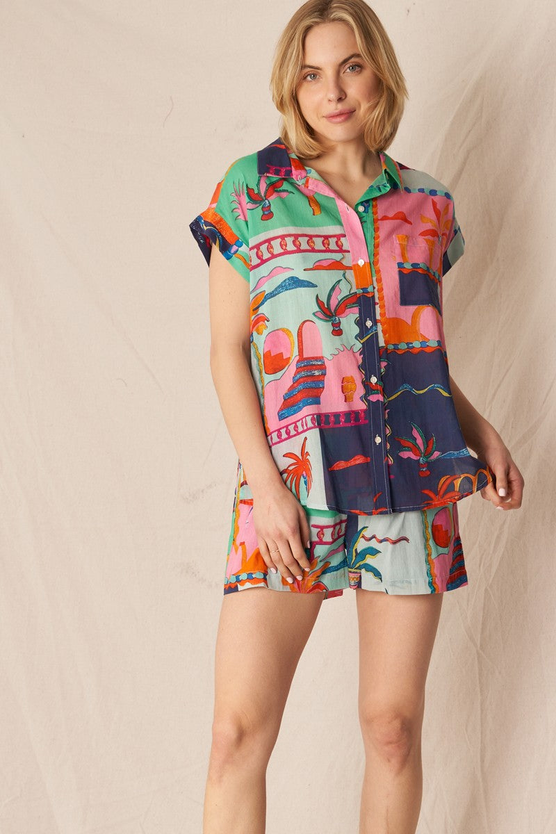 TROPICAL DAZE SHORT SLEEVE SHIRT