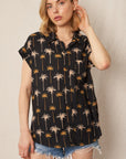 PALM TREE SHORT SLEEVE SHIRT