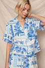 TROPICAL BLOCKS SHORT SLEEVE SHIRT