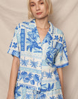 TROPICAL BLOCKS SHORT SLEEVE SHIRT