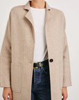 EVEREST HEAVY WOOL BLEND COAT