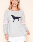 WHO LET THE DOG OUT SWEATER
