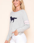 WHO LET THE DOG OUT SWEATER