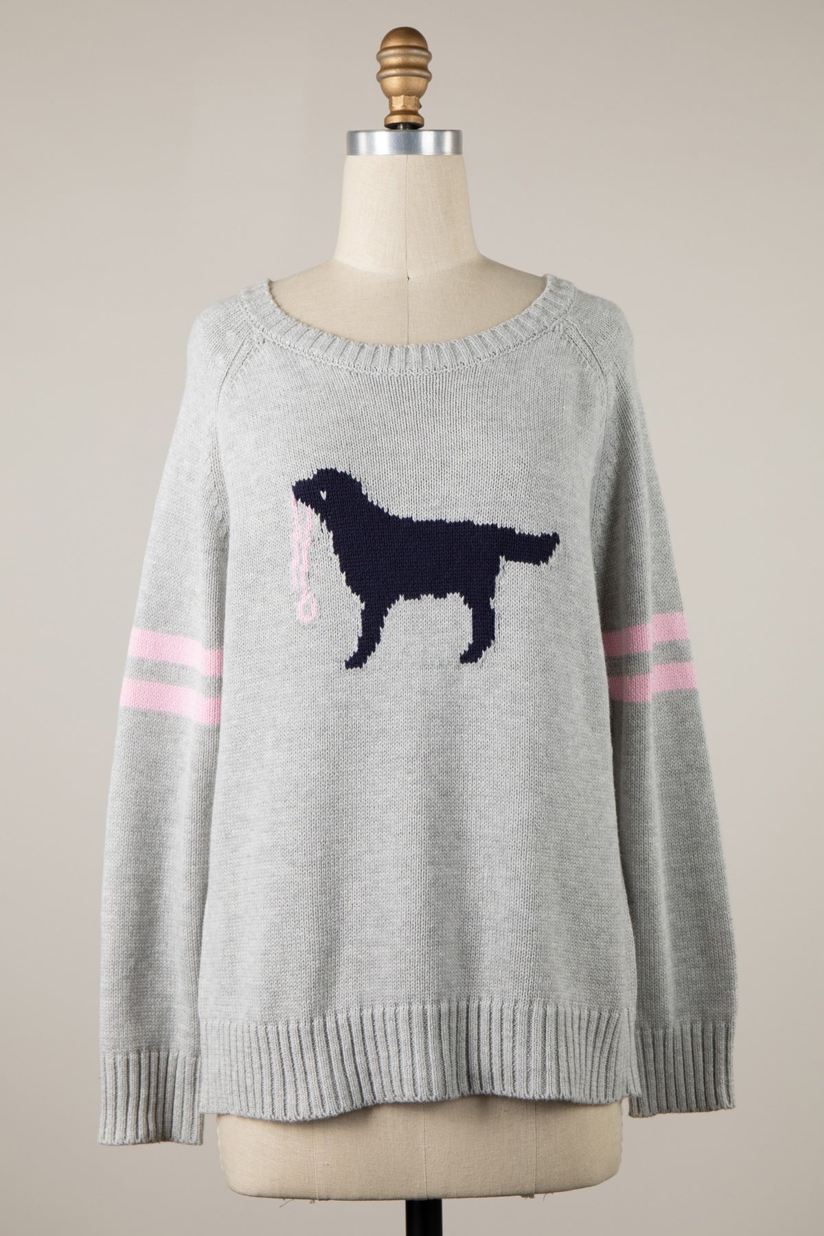 WHO LET THE DOG OUT SWEATER