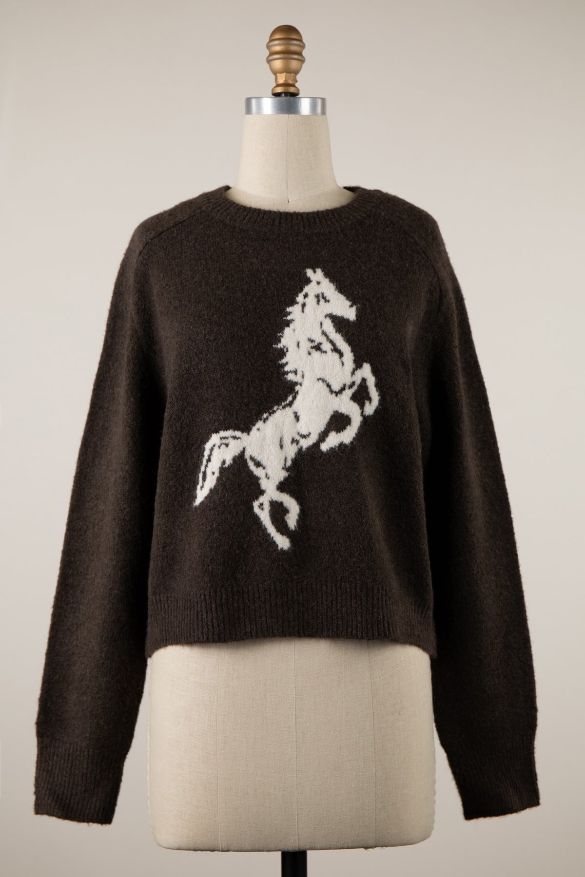 BUCKING BRONCO SWEATER