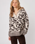 STIRLING ANIMAL KINGDOM 1/4 ZIP SWEATER