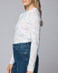 CECELIA FLORAL LONG SLEEVE TEE