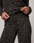 LEOPARD SWEATER PANT