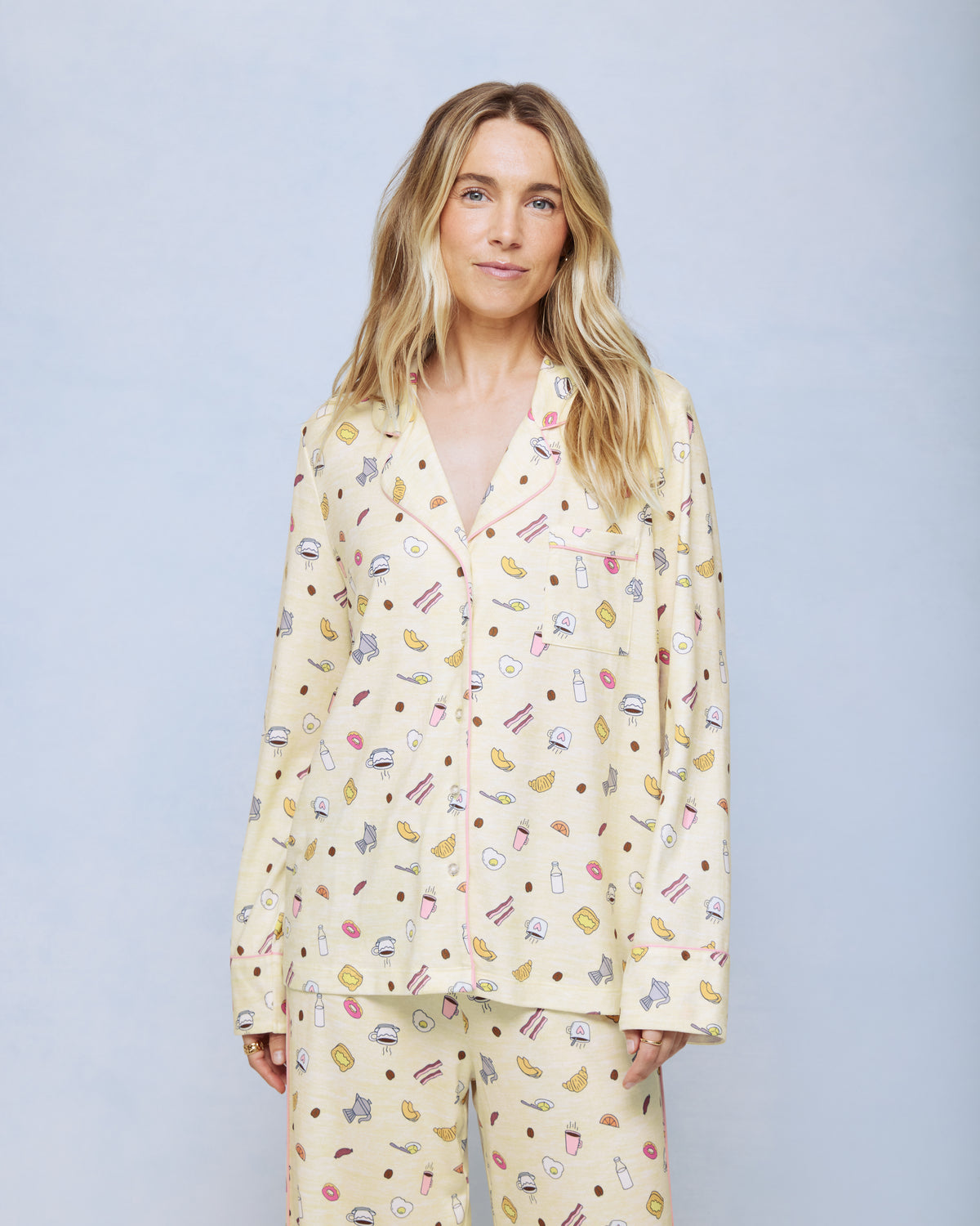 BREAKFAST PARTY FLORA PILLOWSOFT PJ SET