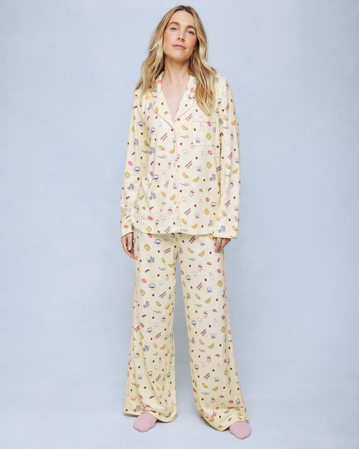 BREAKFAST PARTY FLORA PILLOWSOFT PJ SET