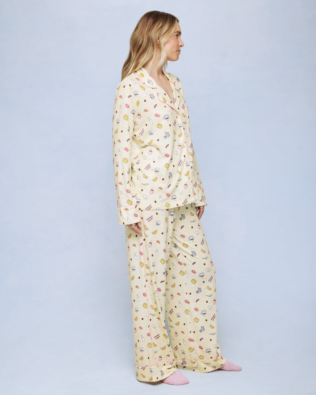 BREAKFAST PARTY FLORA PILLOWSOFT PJ SET