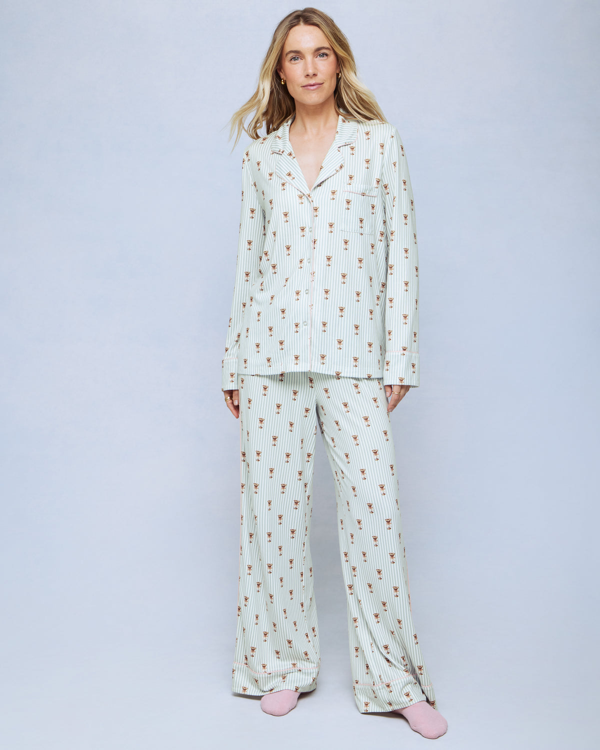 MERRY MARTINI FLORA PILLOWSOFT PJ SET