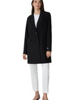 FABRIZA DRAPY NOTCH COLLAR STRAIGHT TRENCH