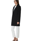 FABRIZA DRAPY NOTCH COLLAR STRAIGHT TRENCH