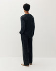 HEATHERED THERMAL LONG SLEEVE TOP