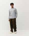 HEATHERED THERMAL LONG SLEEVE TOP