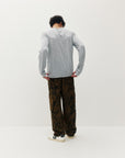 HEATHERED THERMAL LONG SLEEVE TOP