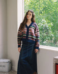 COLOUR MIX CARDIGAN