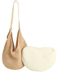 OPEN KNIT HOBO BAG